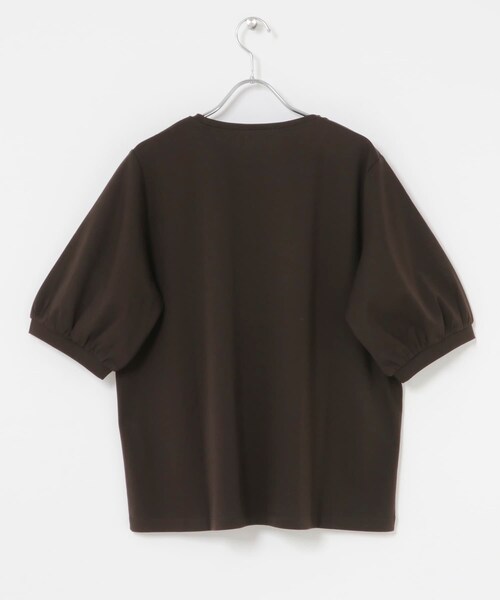 ITEMS URBANRESEARCH(アイテムズ アーバンリサーチ)の「袖デザインカットソー(Tシャツ/カットソー・レディース・WHT/BLK/BRN/L/BLU・Free)」の12枚目の写真