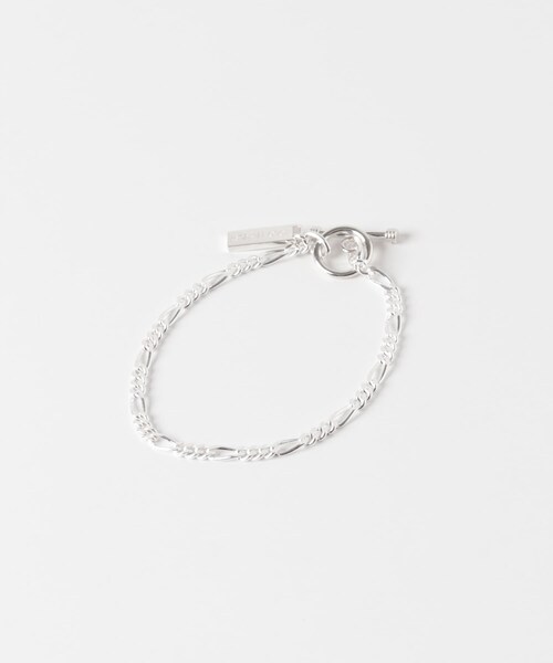 URBAN RESEARCH(アーバンリサーチ)の「XOLO FIGARO LINK BRACELET(ブレスレット・メンズ・SILVER・19)」の2枚目の写真