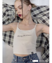 EVRIS | 10周年記念【ワーナーコラボ】ロゴ刺繍ビスチェ(キャミソール)