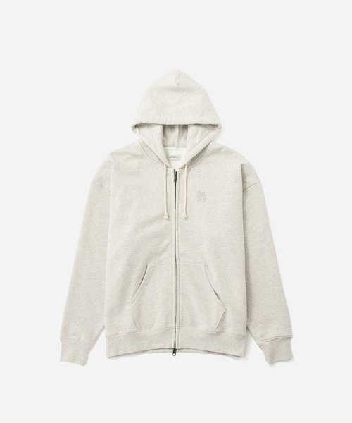 Saturdays NYC（サタデーズ ニューヨークシティ ）の「Canal Waffle Lined Zip Hoodie（パーカー・レディース・ブラック/ライトグレー・L/M/S/XL）」の13枚目の写真