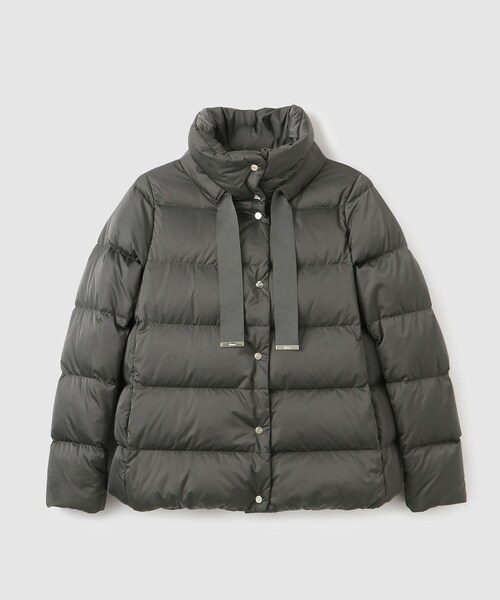 ROPE'（ロペ）の「【WEB限定/一部店舗限定】【HERNO(ヘルノ)】キルティングショート丈ダウンコート（ダウンジャケット/コート・レディース・チャコール/キナリ・M/S）」の18枚目の写真