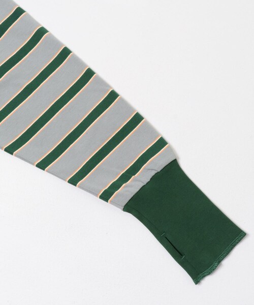 THE GOODLAND MARKET（ザグッドランドマーケット）の「KEIMEN　Strata long T-shirts（Tシャツ/カットソー・メンズ・Gray/Blue/Pink・M/L/XL）」の6枚目の写真