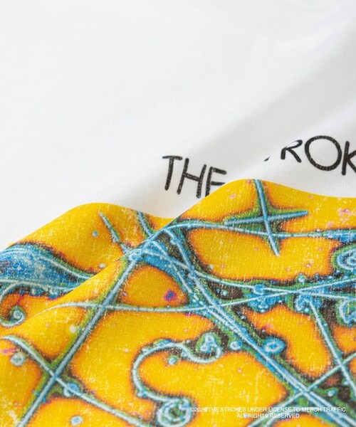Saturdays NYC（サタデーズ ニューヨークシティ ）の「The Strokes for Saturdays NYC Is This It T-shirt（Tシャツ/カットソー・レディース・ホワイト・L/M/XL）」の14枚目の写真