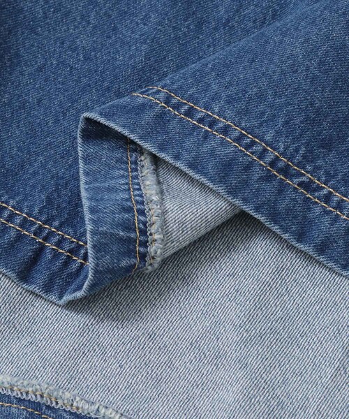 SENSE OF PLACE by URBAN RESEARCH（センスオブプレイスバイアーバンリサーチ）の「ANNA SUI NYC　オーバードレープデニムロングスカート（デニムスカート・レディース・BLUE/BLACK・S/M）」の21枚目の写真