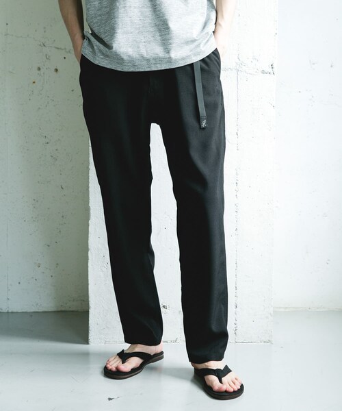 URBAN RESEARCH DOORS(アーバンリサーチドアーズ)の「『別注』Gramicci for DOORS Linen Like Trouser(その他パンツ・メンズ・NATURAL/BLUE GRAY/MOCHA/INK BLACK・S/M/L)」の18枚目の写真