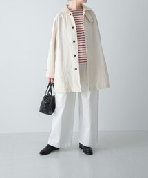 かぐれ | コットンバックタックショートコート(テーラードジャケット)