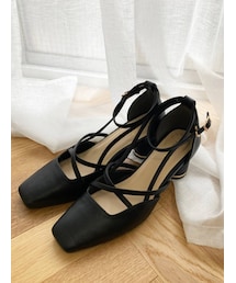 dazzlin | アートストラップパンプス(パンプス)