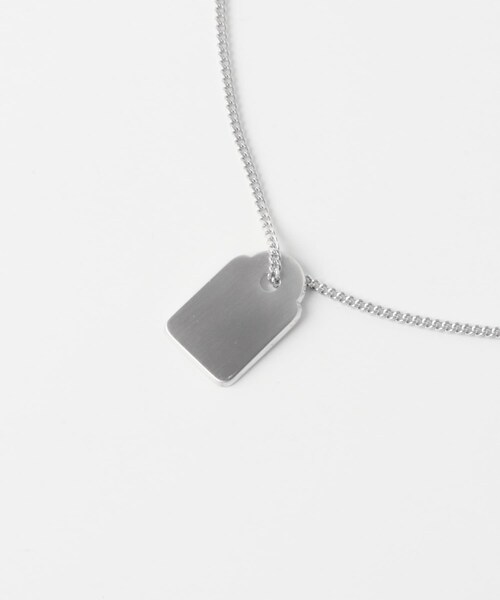 URBAN RESEARCH(アーバンリサーチ)の「AXEP TAG NECKLACE SILVER(ネックレス・レディース・SILVER・-)」の3枚目の写真
