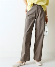 nissen | ゆるフィットワイドパンツ（股下68cm）＜大きいサイズ有＞(パンツ)