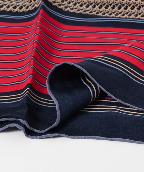 URBAN RESEARCH ROSSO（アーバンリサーチロッソ）の「VINTAGE　DIORスカーフ（バンダナ/スカーフ・レディース・NAVYRED・-）」の5枚目の写真