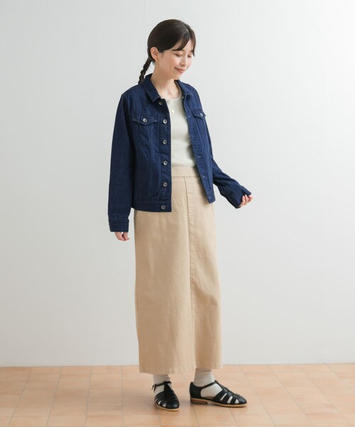 URBAN RESEARCH DOORS（アーバンリサーチドアーズ）の「Denim Jacket（デニムジャケット・レディース・INDIGO/ONE WASH・M）」の8枚目の写真