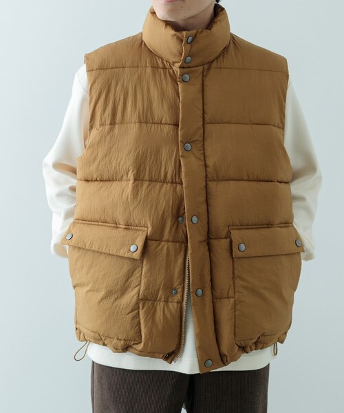ITEMS URBANRESEARCH（アイテムズ アーバンリサーチ）の「発熱機能 パデッドベスト（その他アウター・メンズ・BLK/BRN/BLU/B.GRN・M/L）」の17枚目の写真