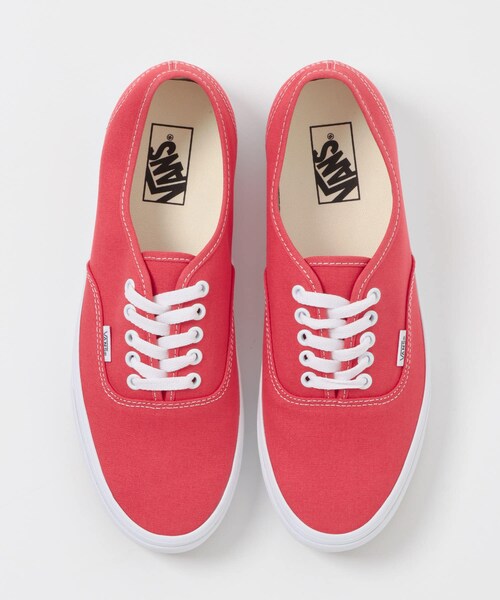 URBAN RESEARCH Sonny Label（アーバンリサーチサニーレーベル）の「VANS　AUTHENTIC（スニーカー・メンズ・CRIMSON・8/9/10）」の5枚目の写真