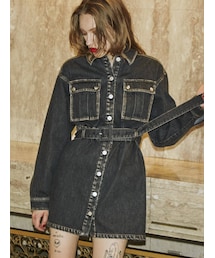 jouetie | フロントボタンミニワンピース(ワンピース)