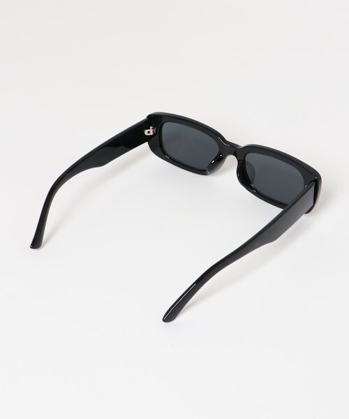 SENSE OF PLACE by URBAN RESEARCH(センスオブプレイスバイアーバンリサーチ)の「スクエアサングラス(メガネ・メンズ・BLACK/BLK×BLU・one)」の10枚目の写真