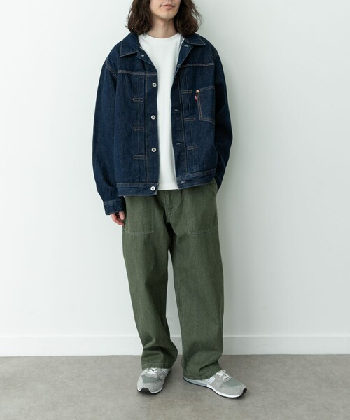 URBAN RESEARCH Sonny Label（アーバンリサーチサニーレーベル）の「LEVI’S　TYPE1 TRUCKER（デニムジャケット・メンズ・SELVEDGE/BIG STEP・M/L）」の9枚目の写真