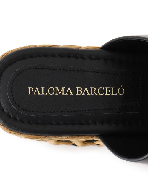 ADAM ET ROPE'（アダムエロペ）の「【J'aDoRe・店舗限定】【PALOMA BARCELO'（パロマバルセロ）】ウェッジサンダル（サンダル・レディース・ブラック系・36/37/38）」の16枚目の写真