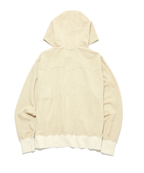 ADAM ET ROPE'(アダムエロペ)の「【FACCIES / ファッチーズ】TWINKLE SWEAT PK(パーカー・メンズ・グレー/ベージュ・2)」の11枚目の写真