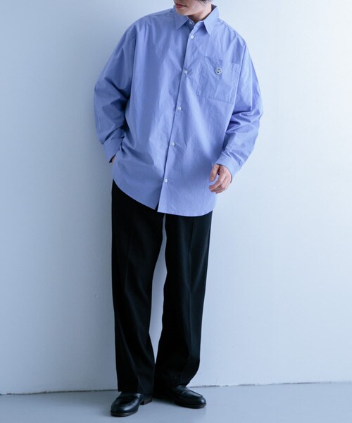 ITEMS URBANRESEARCH（アイテムズ アーバンリサーチ）の「TRワイドスラックス（その他パンツ・メンズ・BEG/L.GRY/BLK/BLU・M/L）」の9枚目の写真