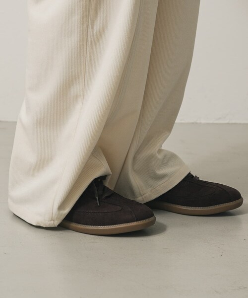 SENSE OF PLACE by URBAN RESEARCH（センスオブプレイスバイアーバンリサーチ）の「ジャーマントレーナースニーカー（スニーカー・レディース・CAMEL/NAVY/BROWN・S/M/L）」の21枚目の写真