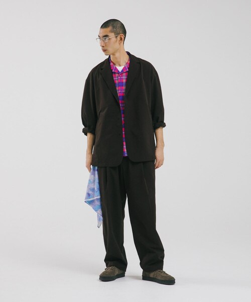 EKAL(エカル)の「『吸水速乾/通気性/軽量』DOT AIR JACKET(テーラードジャケット・メンズ・ネイビー/ブラウン/ブラック・M/L)」の19枚目の写真