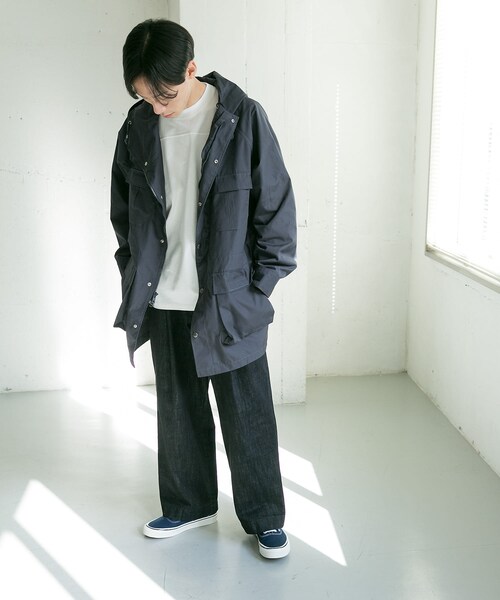 URBAN RESEARCH DOORS（アーバンリサーチドアーズ）の「『別注』SIERRA DESIGNS×DOORS　MOUNTAIN PARKA（マウンテンパーカー・メンズ・Blue Gray/Greige/Ink Black・M/L）」の12枚目の写真