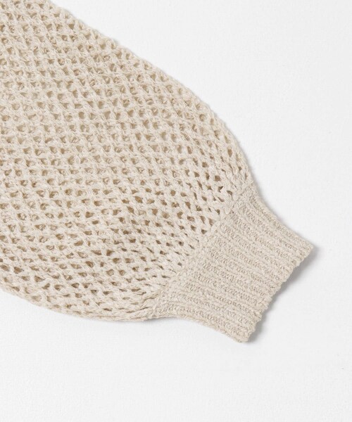 ITEMS URBANRESEARCH（アイテムズ アーバンリサーチ）の「メッシュジップニットカーディガン（ニット/セーター・レディース・BRN/GREGE/BLK・FREE）」の18枚目の写真