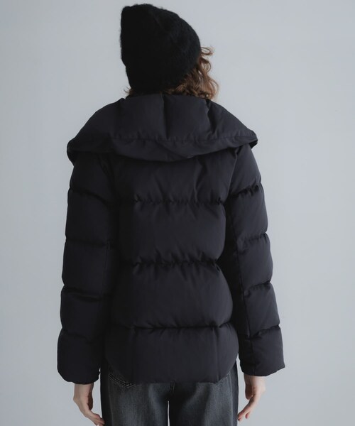 URBAN RESEARCH Sonny Label（アーバンリサーチサニーレーベル）の「撥水ショールカラーミディダウンコート（その他アウター・レディース・ブラック/グレージュ/ネイビー・Free）」の8枚目の写真