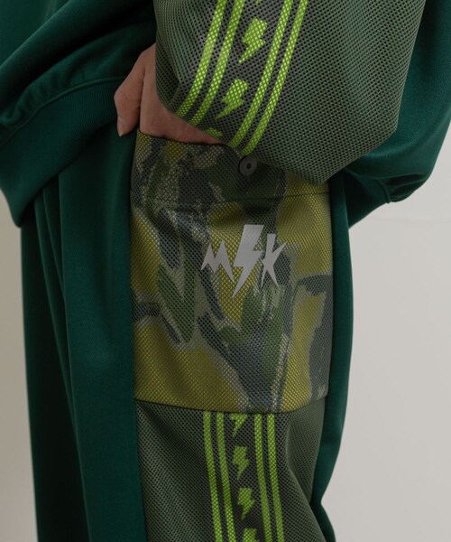 THE GOODLAND MARKET（ザグッドランドマーケット）の「master key　MIRAGE PANTS（その他パンツ・メンズ・BLU/GRN・1）」の4枚目の写真