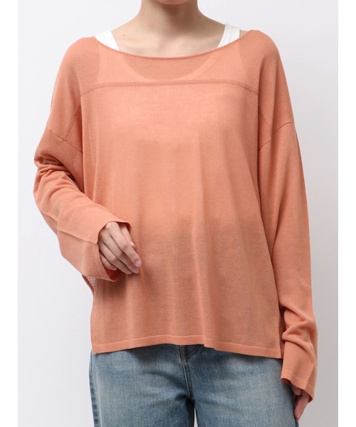 シアールーズカラーニット