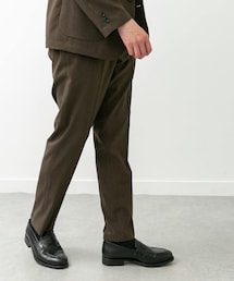 URBAN RESEARCH DOORS | LIFE STYLE TAILOR　リネンライクコンフォータブルパンツ(スーツパンツ)