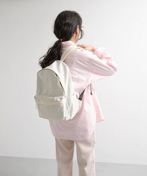 URBAN RESEARCH DOORS（アーバンリサーチドアーズ）の「ウォッシャブルマルチ収納リュック（バックパック/リュック・レディース・BLACK/IVORY・one）」の6枚目の写真