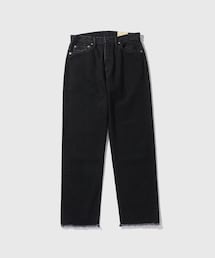 ADAM ET ROPE' | 【cantate for WILD LIFE TAILOR】EX CUT-OFF Denim Tapered Trousers(デニムパンツ)