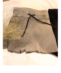 MURUA | リブニットキュロット(その他パンツ)