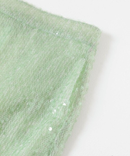 URBAN RESEARCH（アーバンリサーチ）の「VIVIANO　Sequins Midi Skirt（スカート・レディース・GREEN・M）」の6枚目の写真