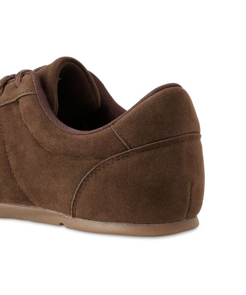 ROPE' PICNIC（ロペピクニック）の「シルバー＆スエードライクフラットスニーカー（スニーカー・レディース・ブラック/ダークブラウン/シルバー・23.0/24.0/25.0）」の17枚目の写真