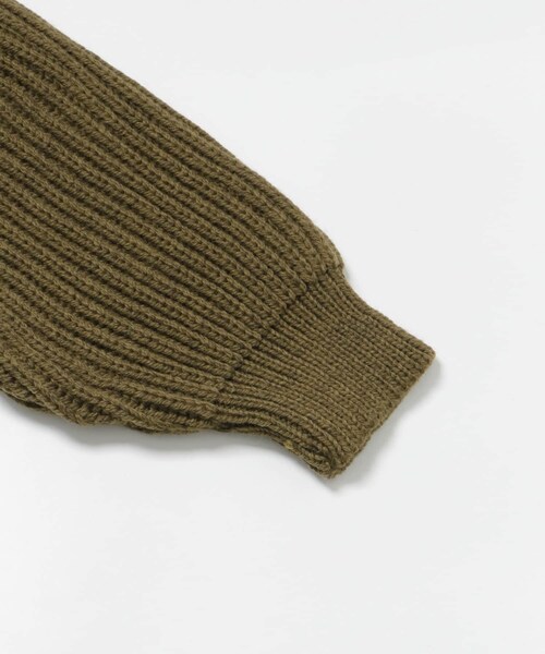 URBAN RESEARCH（アーバンリサーチ）の「『別注』OLDDERBY KNITWEAR×UR　Open Front Hoodie（カーディガン/ボレロ・レディース・MUSGO/PURPURA/NIEBLA・FREE）」の8枚目の写真