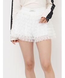 jouetie | レースティアードショートパンツ(その他パンツ)