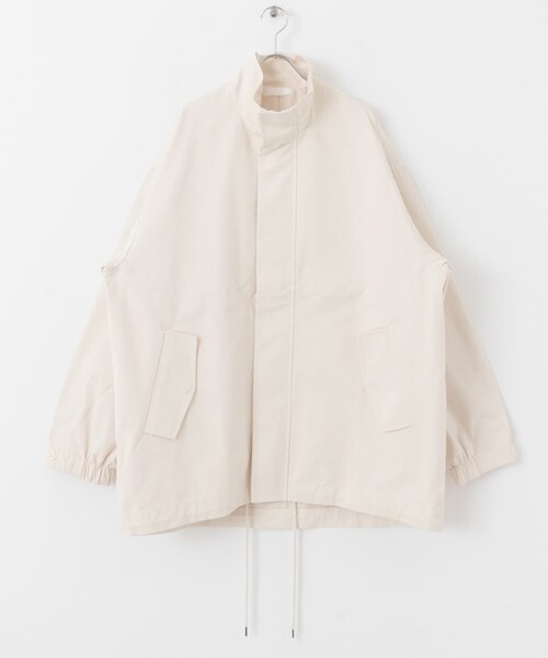 SENSE OF PLACE by URBAN RESEARCH（センスオブプレイスバイアーバンリサーチ）の「ショートモッズコート（モッズコート・メンズ・IVORY/CHARCOAL/NAVY・M/L）」の10枚目の写真