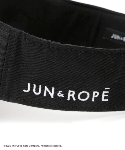 ROPE'(ロペ)の「コカ・コーラ バイザー(サンバイザー・レディース・ブラック/ホワイト・F)」の21枚目の写真