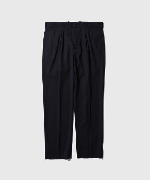 ADAM ET ROPE'(アダムエロペ)の「【HEUGN/ユーゲン】UTAH French wool 2pq(スラックス・メンズ・ネイビー・1/2/3/4)」の5枚目の写真