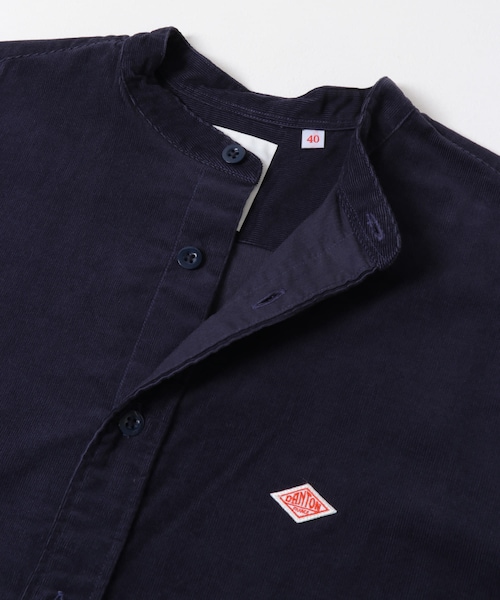 URBAN RESEARCH DOORS（アーバンリサーチドアーズ）の「DANTON　BAND COLLAR SHIRTS LONG-SLEEVE（シャツ/ブラウス・メンズ・SAND BEIGE/CHARCOAL/OLIVE/BLUE GREY・38/40/42）」の13枚目の写真