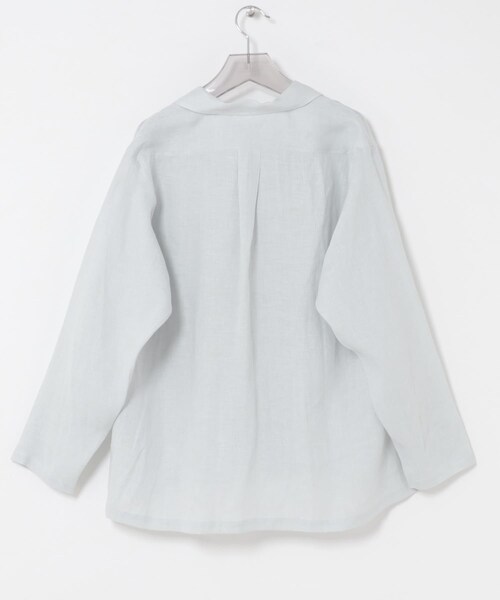 URBAN RESEARCH（アーバンリサーチ）の「MARKAWARE　COMFORT FIT OPEN COLLAR（シャツ/ブラウス・メンズ・TAUPE/ICE/BLACK・1/2）」の21枚目の写真