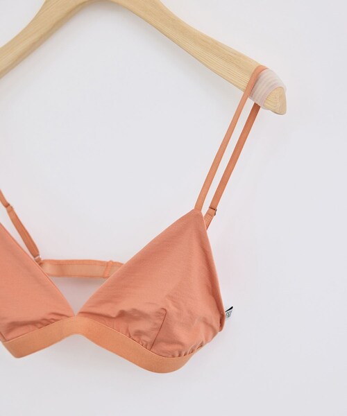 ADAM ET ROPE'(アダムエロペ)の「【J'aDoRe・一部店舗限定】【Baserange(ベースレンジ)】MISSISSIPPI BRA(ブラジャー・レディース・オレンジ系・M/S)」の5枚目の写真
