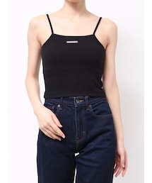 MURUA | ロゴプレートスクエアキャミ(キャミソール)