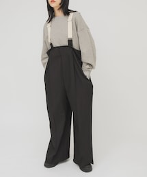 KBF | BACKタックサスペンダーパンツ(その他パンツ)