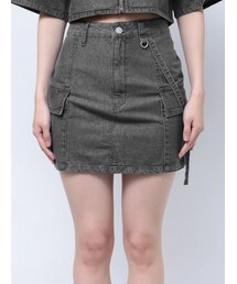 EMODA | ハングベルトデニムスカート(スカート)