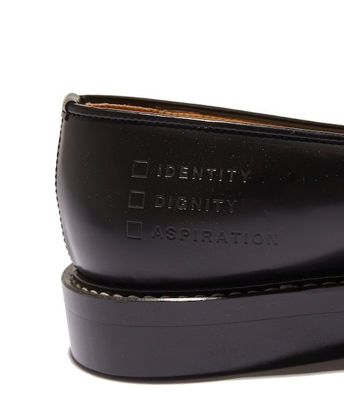 ADAM ET ROPE'（アダムエロペ）の「【KYOU×HARUTA】DANCE Embroidered Opera Shoes by HARUTA（スリッポン・メンズ・ブラック・25.0/26.0/27.0）」の8枚目の写真