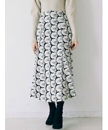 LAGUNAMOON | 刺繍レースマーメイドスカート(スカート)