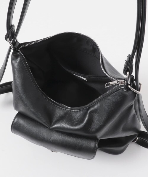 RODE SKO（ロデスコ）の「2WAYショルダーリュック（バックパック/リュック・レディース・BLACK/BROWN・One）」の19枚目の写真